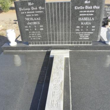 VISSER Nicolaas Jacobus 1921-1981 &amp; Isabella Maria 1924-2011