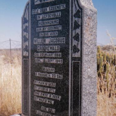 Northern Cape, BARKLY WEST district, Ulco, Rigtersville, farm cemetery