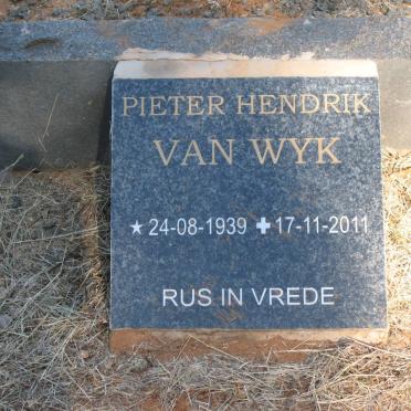 WYK Pieter Hendrik, van 1939-2011
