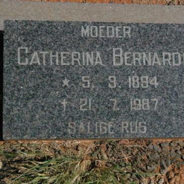 BERNARDIE Catherina 1894-1987
