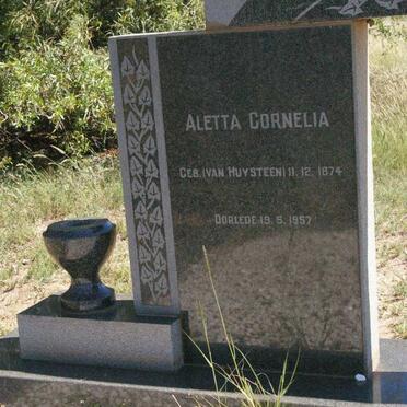 BOTHA Andries Theunis 1875-1956 &amp; Aletta Cornelia VAN HUYSTEEN 1874-1957