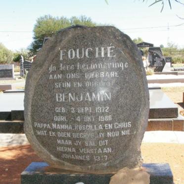 FOUCHÉ Benjamin 1972-1986