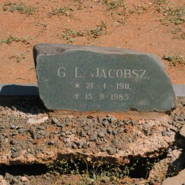 JACOBSZ G.L. 1911-1985 &amp; C.M. 1921-1992