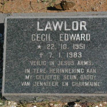 LAWLOR Cecil Edward 1951-1983