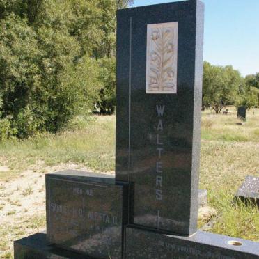 WALTERS Samuel H.D. 1905-1962 &amp; Aletta G. 1909-1993