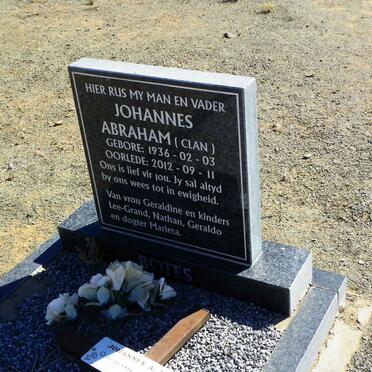 BOTES Johannes Abraham 1936-2012