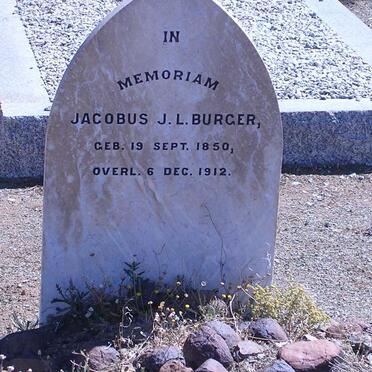 BURGER Jacobus J.L. 1850-1912