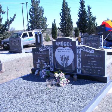 KRÜGEL Gabriel Gerhardus 1911-1974 &amp; Hendriena Christina  -1994