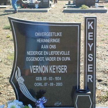 KEYSER  Vernon 1934-2003