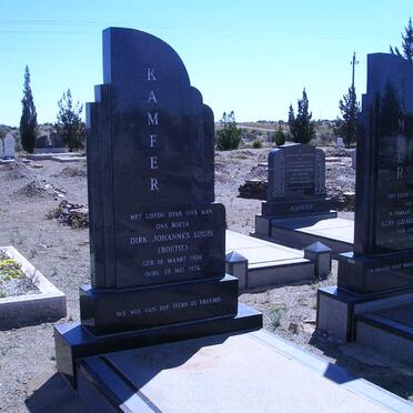 KAMFER Dirk Johannes Louis 1926-1976