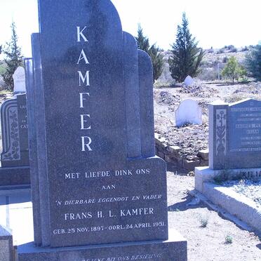 KAMFER Frans H.L. 1897-1951