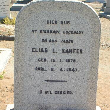 KAMFER Elias L. 1879-1947