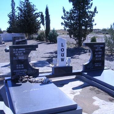 LOUW D.A. 1914-2001 &amp;  A.J. LOUW 1923-