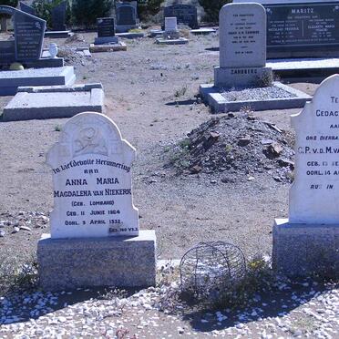 NIEKERK C.P. v.d.M., van 1854-1939 &amp; Anna Maria Magdalena LOMBARD 1864-1932