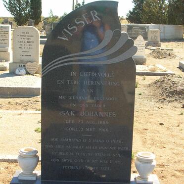 VISSER Isak Johannes 1889-1966