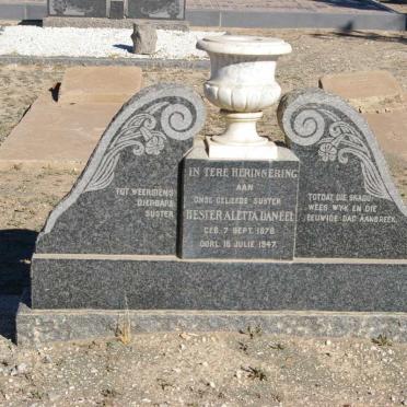 DANEEL Hester Aletta 1878-1947