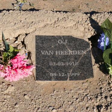 HEERDEN O.J., van 1918-1999