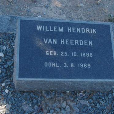 HEERDEN Willem Hendrik, van 1898-1969