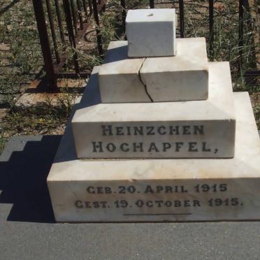 HOCHAPFEL Heinzchen 1915-1915