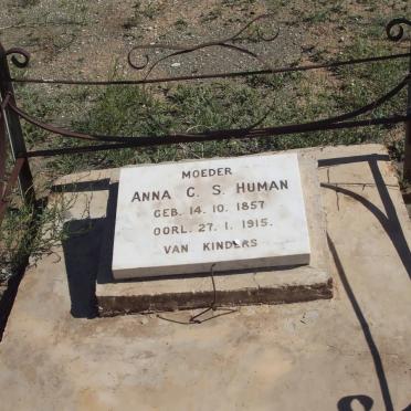 HUMAN Anna C.S. 1857-1915