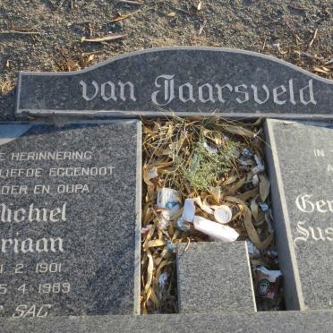 JAARSVELD Michiel Adriaan, van 1901-1989 &amp; Gerbrecht Engela Susara VELDSMAN 1908-1994