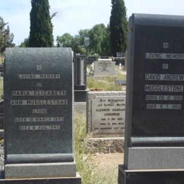 MUGGLESTONE David Andrew 1889-1968 &amp; Maria Elizabeth Ann LYON 1893-1947