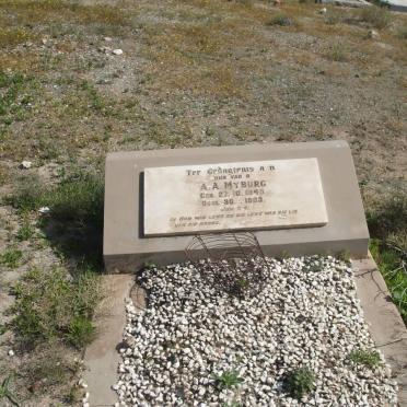 MYBURG A.A. 1845-1903