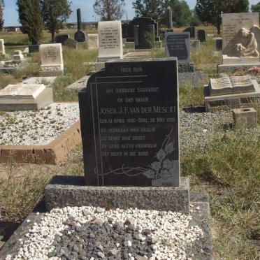 MESCHT Josua J.F., van der 1895-1955