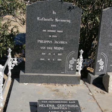 MERWE, van der :: HOLLIS