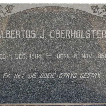 OBERHOLSTER Albertus J. 1904-1966
