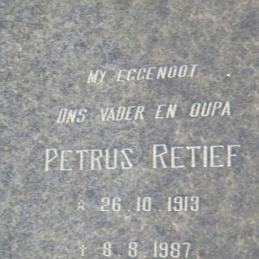 PREEZ Petrus Retief, du 1913-1987 &amp; Martha I.G. GADNEY 1913-1987