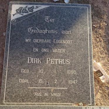 POLEY Dirk Petrus 1898-1947