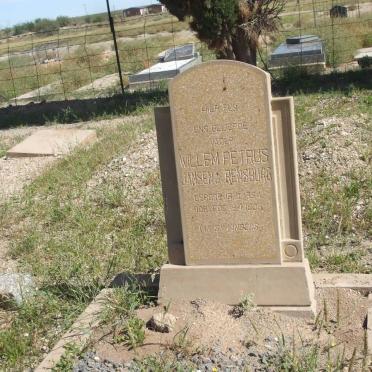 RENSBURG Willem Petrus, Jansen van 1854-1933