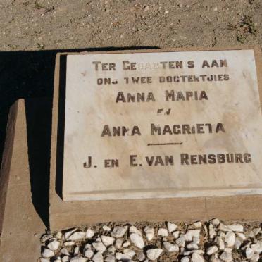 RENSBURG Anna Maria, van :: VAN RENSBURG Anna Magrieta