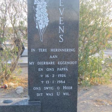 STEVENS J.G. 1926-1984