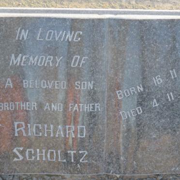SCHOLTZ Richard 1956-1981