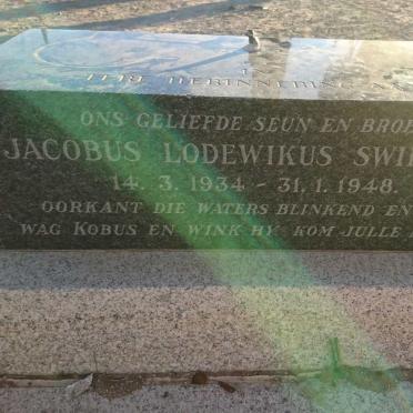 SWIEGERS Jacobus Lodewikus 1934-1948