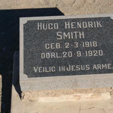 SMITH Hugo Hendrik 1918-1920