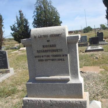 SCHARFFENORTH Richard 1878-1942