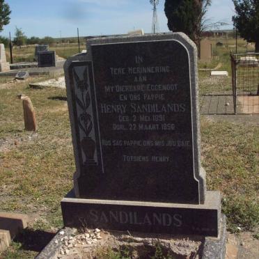 SANDILANDS Henry 1891-1956