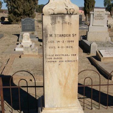 STANDER J.M. 1848-1926