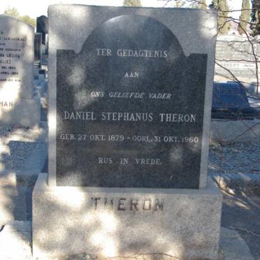 THERON Daniel Stephanus 1879-1960