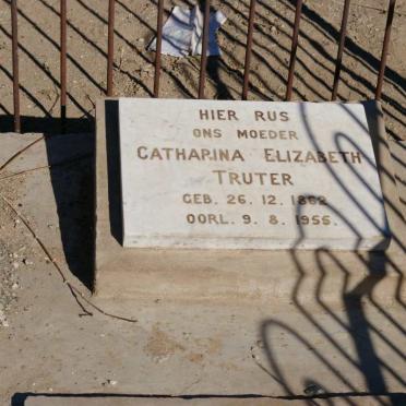 TRUTER Catharina Elizabeth 1862-1955