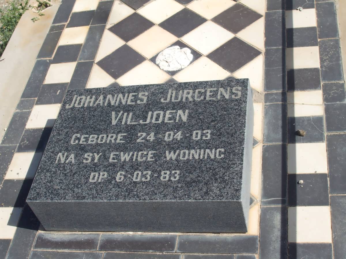 VILJOEN Johannes Jurgens 1903-1983