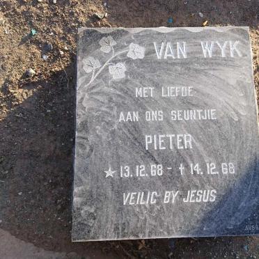 WYK Pieter, van 1968-1968