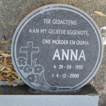 ? Anna 1905-2000