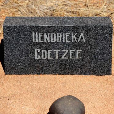 COETZEE Hendrieka