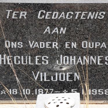 VILJOEN Hecules Johannes 1877-1958