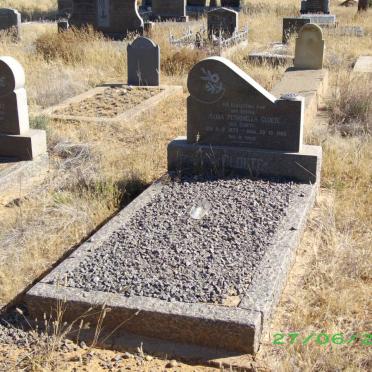 CLOETE Alida Petronella nee CLOETE 1873-1960