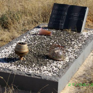 ROSELT Henry Stephen 1894-1944